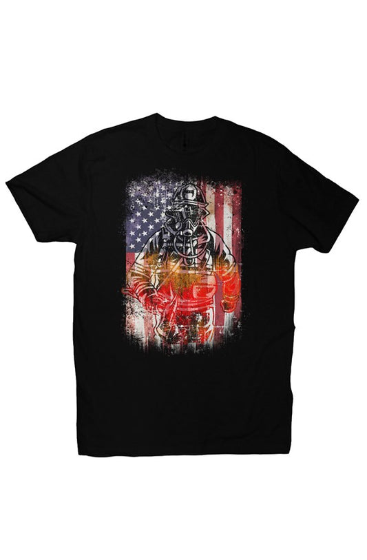 Premium Fitted Firefighter Tee