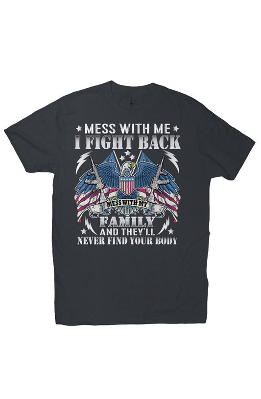 Premium Fitted I Fight Back Tee