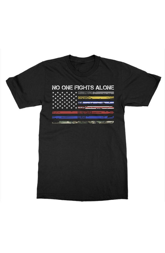 Classic Fit First Responder Flag Tee