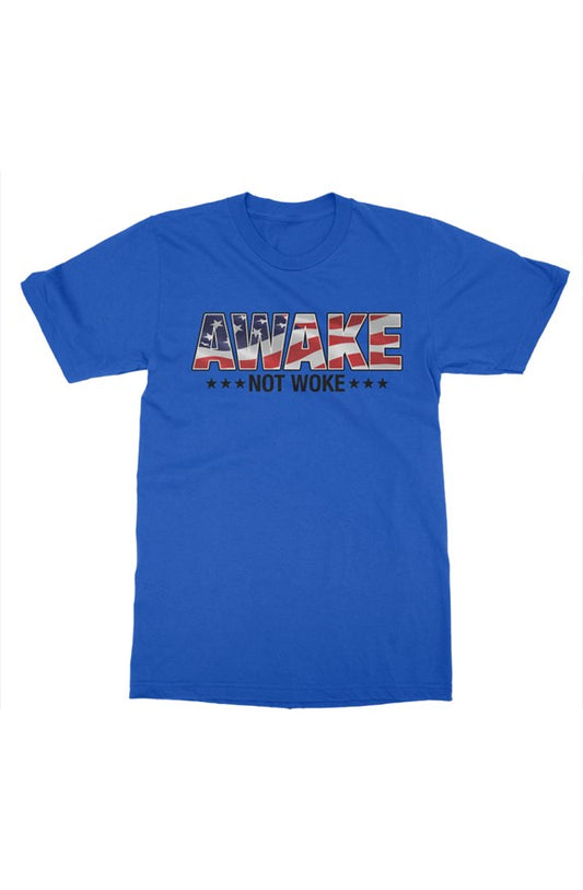 Classic Fit Awake Not Woke Tee