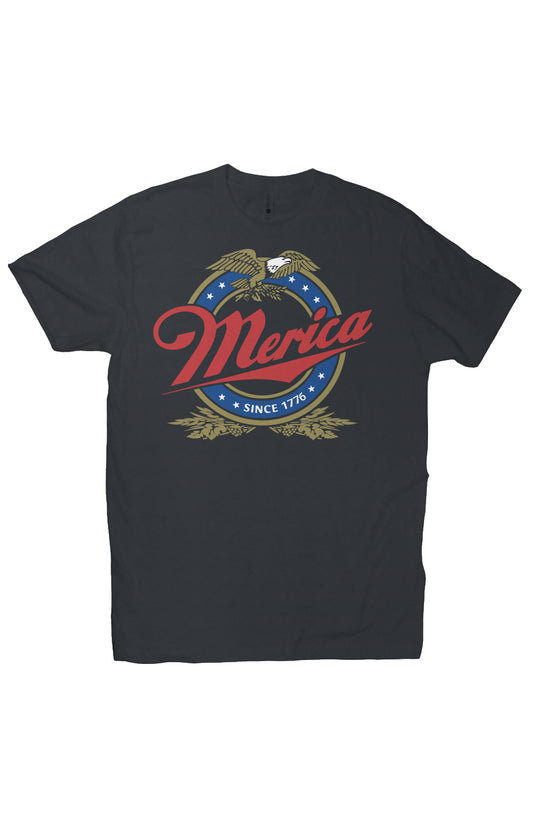 Premium Fitted 'Merica Tee