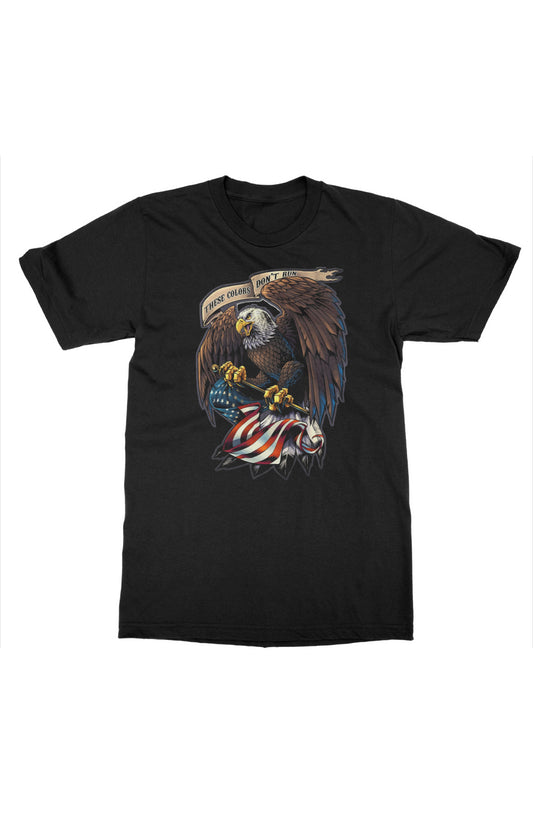 Classic Fit These Colors Don't Run Eagle Tee