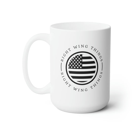 15oz Ceramic Mug with Logo